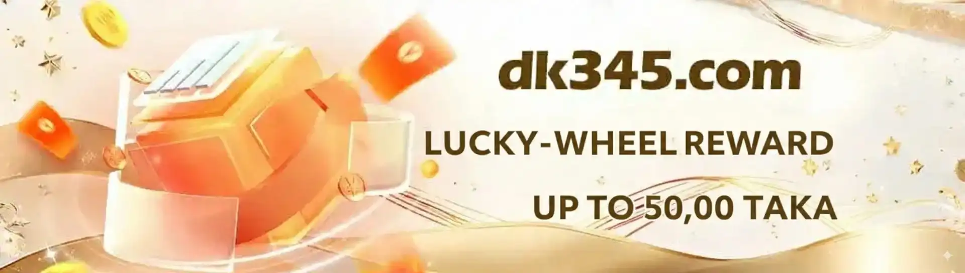 Lucky wheel reward banner with chances to win big prizes on L444.